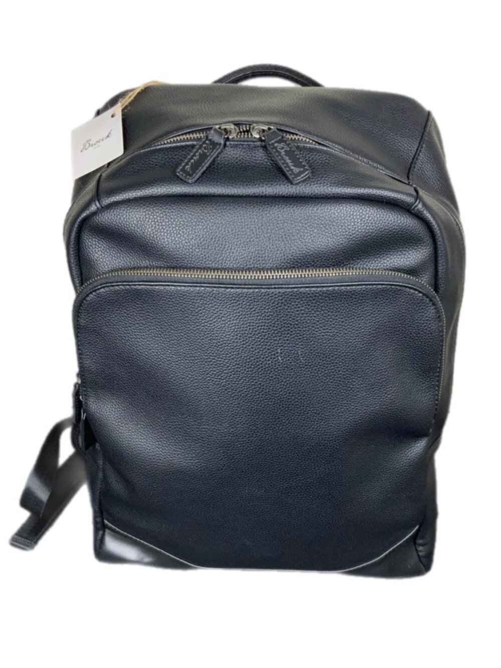 NWT! Brouk & Co Davidson Vegan Faux Leather Backpack Black‎